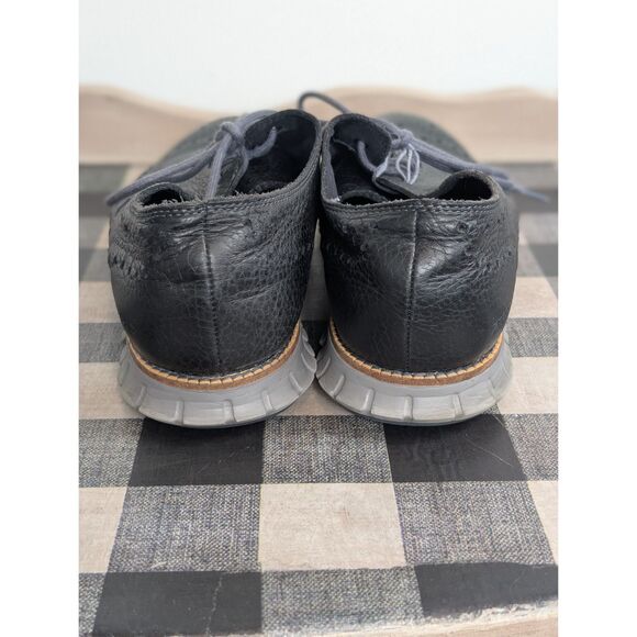 Cole Haan Zero Grand OS Wingtip Oxfords Black/Gray Men's Size 11M - Picture 4 of 16